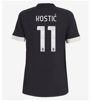 Juventus Filip Kostic #11 Tredje Tröja Kvinnor 2023-24 Kortärmad